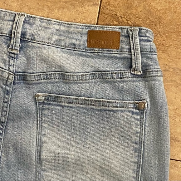 Judy Blue 15/32 High Rise Light Blue Straight Leg Jean JB 88576 Stretch - Picture 8 of 12